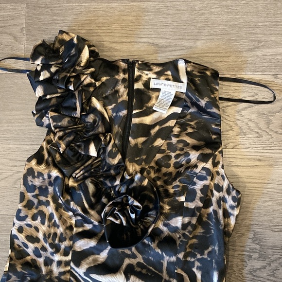 Animal Print Laura Petite Dress - Picture 2 of 11